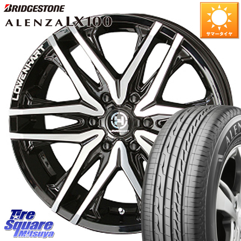 KYOHO レーベンハート GXL306 ホイール 20インチ 20 X 8.5J +10 6穴 139.7 ブリヂストン ALENZA アレンザ LX100 サマータイヤ 265/55R20
