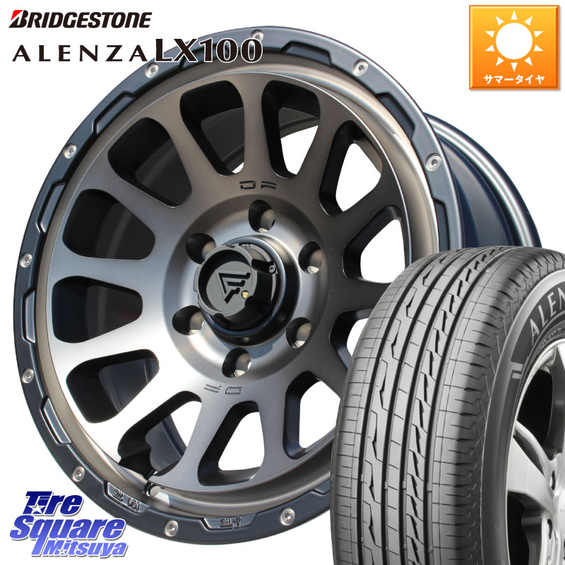 ブリヂストン ALENZA アレンザ LX100 サマータイヤ 275/65R17DELTA FORCE デルタフォース オーバル 6穴 ホイール 17インチ 17X8.0J 20 6穴 139.7 トライトンGSR ランドクルーザー プラド カスタムサイズ|タイヤスクエアミツヤ