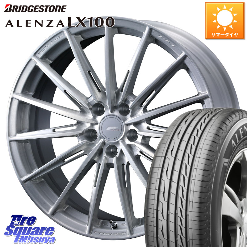 ブリヂストン ALENZA アレンザ LX100 サマータイヤ 235/50R19WEDS F ZERO FZ4 FZ-4 鍛造 FORGED 19インチ エフゼロ 19X8.0J 35 5穴 114.3 NX レクサス ハリアー｜タイヤスクエアミツヤ
