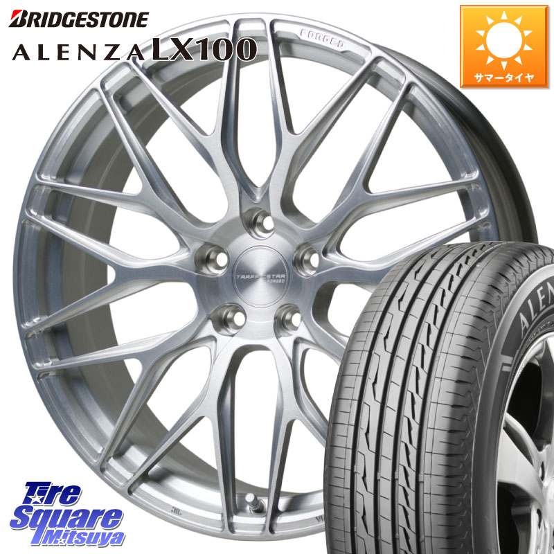 ブリヂストン ALENZA アレンザ LX100 サマータイヤ 235/50R20HotStuff TSF-01 BRS トラフィックスターフォージド 20インチ 20X8.5J(M14B) 38 5穴 114.3 レクサスNX20系 クラウンスポーツ クラウンエステート|タイヤスクエアミツヤ