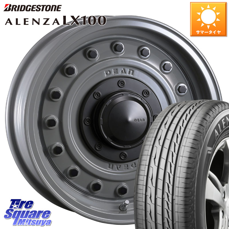 CRIMSON ディーン コロラド 16インチ 16 X 7.0J +37 5穴 114.3 ブリヂストン ALENZA アレンザ LX100 サマータイヤ 215/65R16 30系ヴェルファイア 20系アルファード
