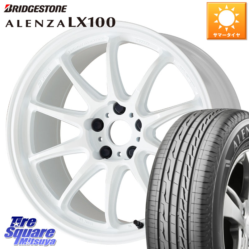 ブリヂストン ALENZA アレンザ LX100 サマータイヤ 235/50R19WORK ワーク EMOTION エモーション ZR10 19インチ 19X8.5J 38 5穴 114.3 NX レクサス|タイヤスクエアミツヤ