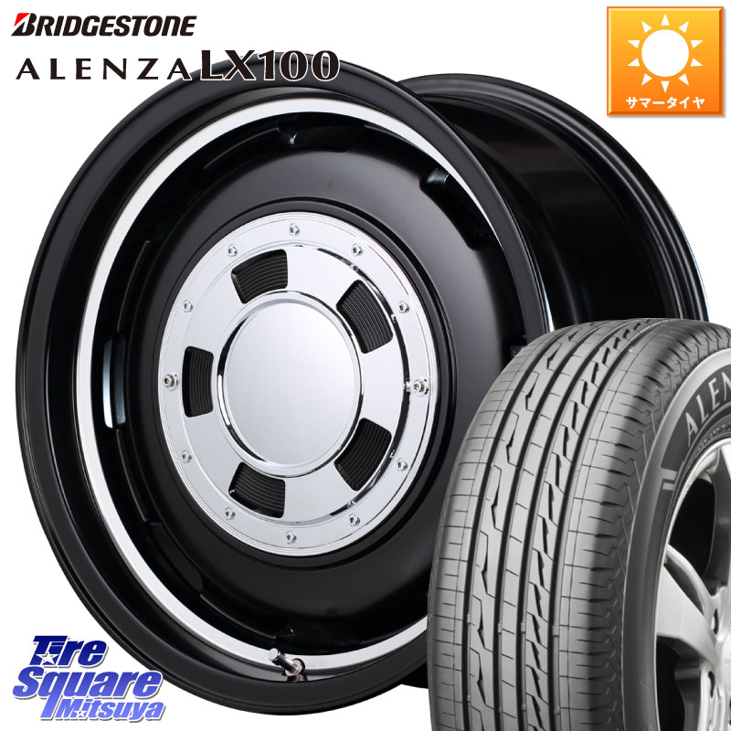 MANARAY MID Garcia CISCO ガルシア シスコ 16インチ 16 X 5.5J +20 5穴 139.7 ブリヂストン ALENZA アレンザ LX100 サマータイヤ 215/65R16 ジムニー専用(要オーバーフェンダー等)