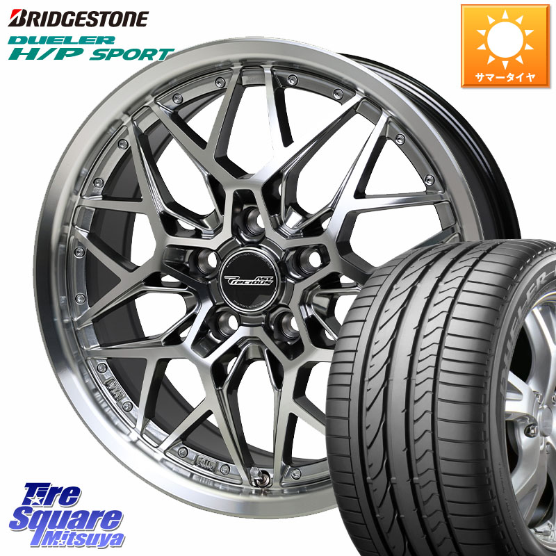 ブリヂストン DUELER デューラー H/P スポーツ サマータイヤ 225/60R18HotStuff プレシャス Precious AST M5 ホイール 18インチ 18X7.0J 55 5穴 114.3 BT5レガシィアウトバック CR-V レガシー レガシィ アウトバック|タイヤスクエアミツヤ
