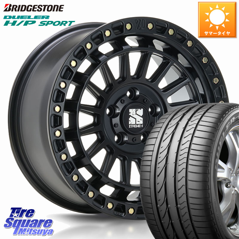 ブリヂストン DUELER デューラー H/P スポーツ サマータイヤ 225/60R18MLJ XJ08 XTREME-J ホイール 18インチ 18X8.0J 40 5穴 114.3 50系RAV4 80系ハリアー T32エクストレイル CX-5 BT5レガシィアウトバック RAV4 50系 NX レクサス CX-5 CX5 MAZDA|タイヤスクエアミツヤ