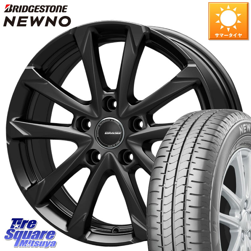 KOSEI QGC610BT QRASIZ GC36F 平座仕様(レクサス・トヨタ専用) クレイシズ ホイール 16インチ 16 X 6.5J +40 5穴 114.3 ブリヂストン NEWNO 在庫● 2025~2026年製 ニューノサマータイヤ 205/60R16 90系ノア ヴォクシー プリウスアルファ