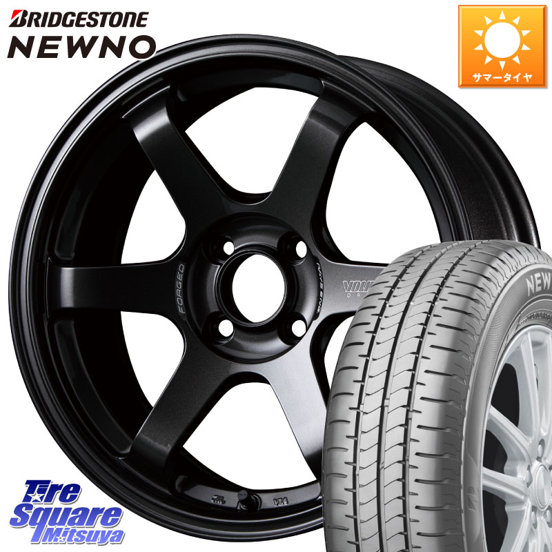 RAYS 【欠品次回10~11月】 VOLK RACING TE37 SONIC TE37 ソニック ホイール 15インチ 15 X 5.0J +45 4穴 100 ブリヂストン NEWNO 在庫● 2025~2026年製 ニューノサマータイヤ 165/60R15 キャスト[アクティバ] ピクシスジョイ[Cグレード] ハイゼット アゲトラCustom車用