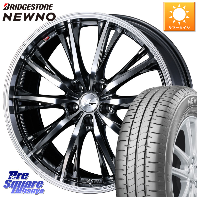 WEDS 41169 LEONIS RT ウェッズ レオニス ホイール 16インチ 16 X 6.5J +40 5穴 114.3 ブリヂストン NEWNO ニューノ サマータイヤ 215/60R16