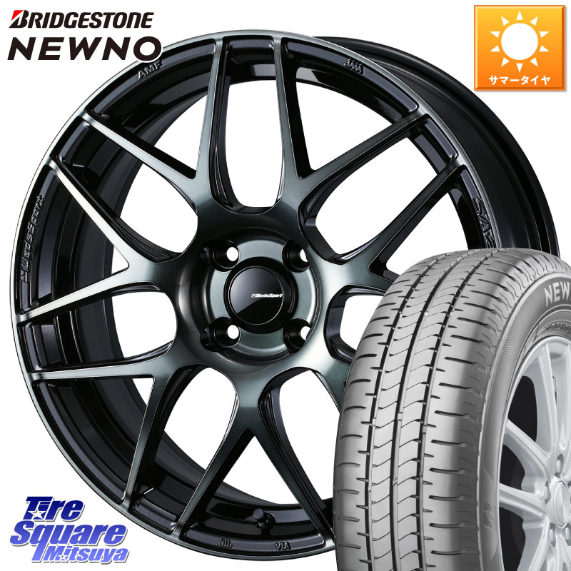 ブリヂストン NEWNO 在庫● 2025~2026年製 ニューノサマータイヤ 175/65R15WEDS WedsSport SA-27R SA27R ウェッズ スポーツ ホイール 15インチ 15X5.0J 45 4穴 100 タフト ハスラー リフトアップ等カスタム フレアクロスオーバー リフトアップ等カスタムサイズ|タイヤスクエアミツヤ