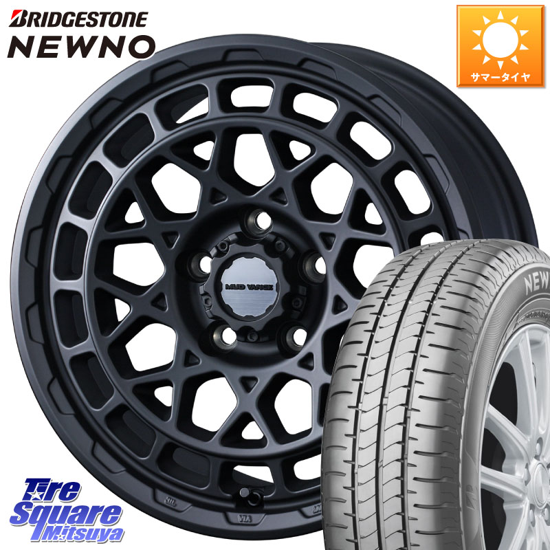 ブリヂストン NEWNO ニューノ サマータイヤ 215/45R17WEDS MUDVANCE X TYPE M ホイール 17インチ マッドヴァンス タイプM 17X7.0J 38 5穴 114.3 リーフ LEAF 日産 ブレイド オーリス カローラルミオン｜タイヤスクエアミツヤ