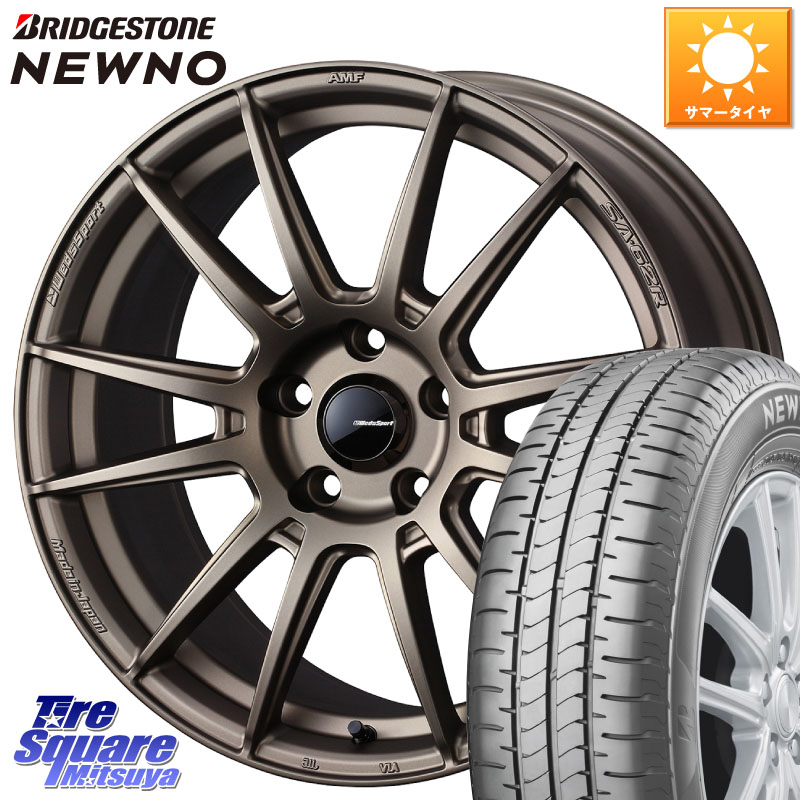 ブリヂストン NEWNO ニューノ サマータイヤ 215/45R17WEDS WedsSport SA-62R SA62R ウェッズ スポーツ ホイール 17インチ 17X7.5J 45 5穴 114.3 リーフ LEAF 日産 ブレイド カローラルミオン|タイヤスクエアミツヤ