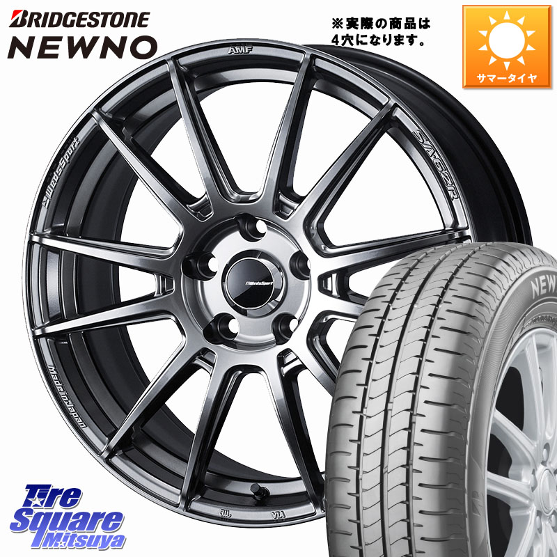 WEDS WedsSport SA-62R ホイール 16インチ 16 X 6.5J +50 4穴 100 ブリヂストン NEWNO ニューノ サマータイヤ 195/45R16