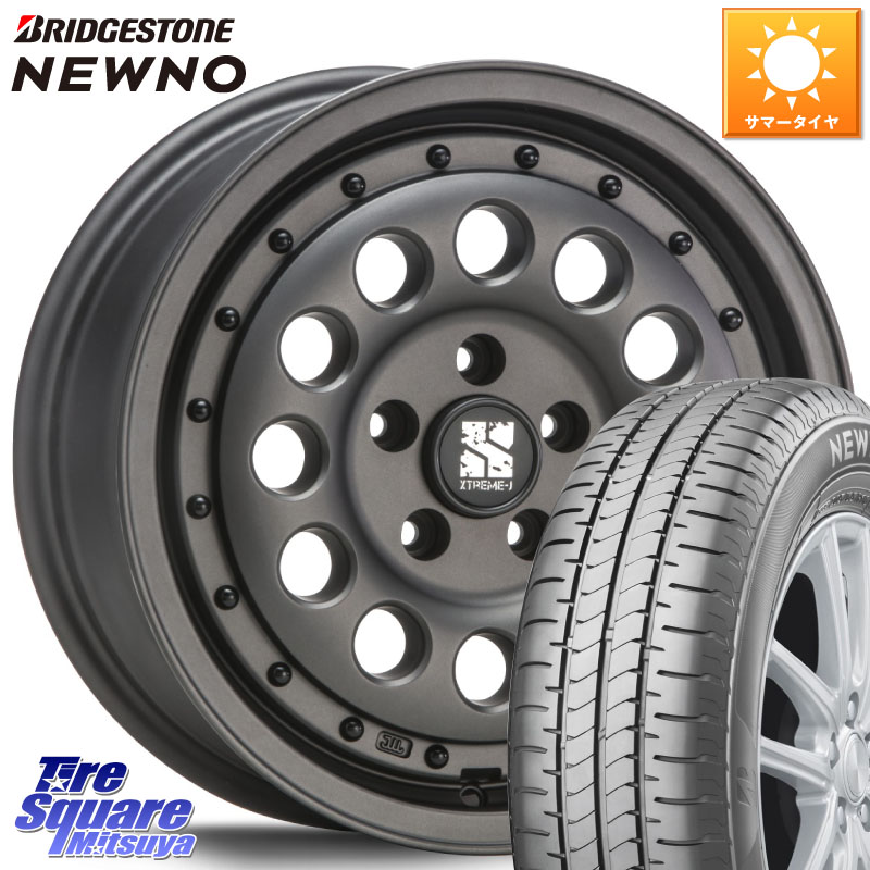 MLJ XTREME-J エクストリーム RUGGED ラギッド 16インチ 16 X 6.5J +32 5穴 114.3 ブリヂストン NEWNO ニューノ サマータイヤ 205/55R16