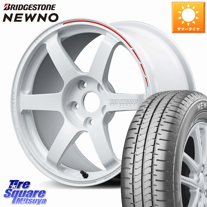 ブリヂストン NEWNO ニューノ サマータイヤ 215/55R17RAYS 【欠品次回3~4月】 TE37 SAGA S-plus TIME ATTACK EDITION VOLK RACING 鍛造 ホイール 17インチ 17X7.5J 45 5穴 114.3 ヤリスクロス 70系カムリ RC系オデッセイ前期 ジューク JUKE 日産 エスティマ スカイライ｜タイヤスクエアミツヤ