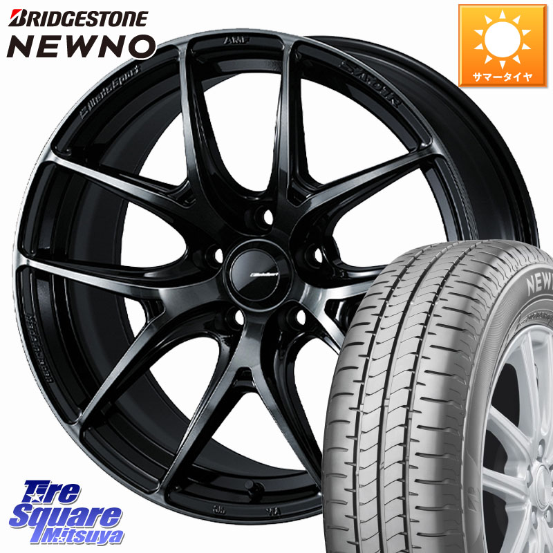 ブリヂストン NEWNO ニューノ サマータイヤ 215/45R17WEDS WedsSport SA-01R SA01R ウェッズ スポーツ ホイール 17インチ 17X7.5J 45 5穴 114.3 リーフ LEAF 日産 ブレイド カローラルミオン｜タイヤスクエアミツヤ