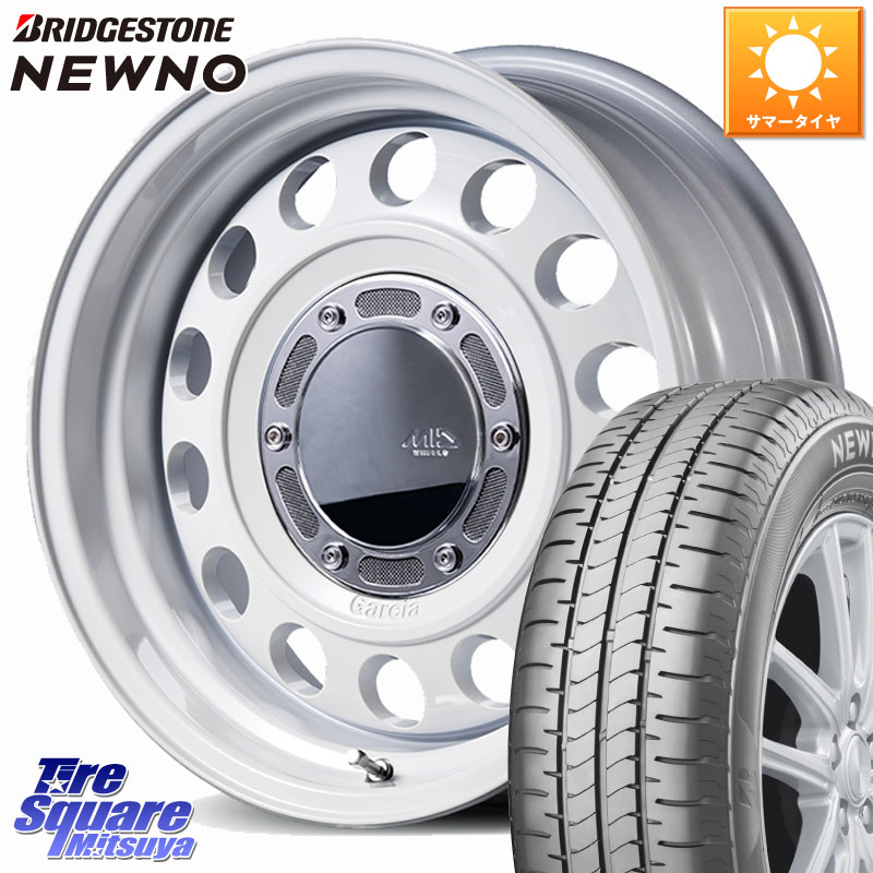 MANARAY MID GARCIA CISCO Type2 ホイール 14インチ 14 X 4.5J +45 4穴 100 ブリヂストン NEWNO ニューノ サマータイヤ 155/55R14