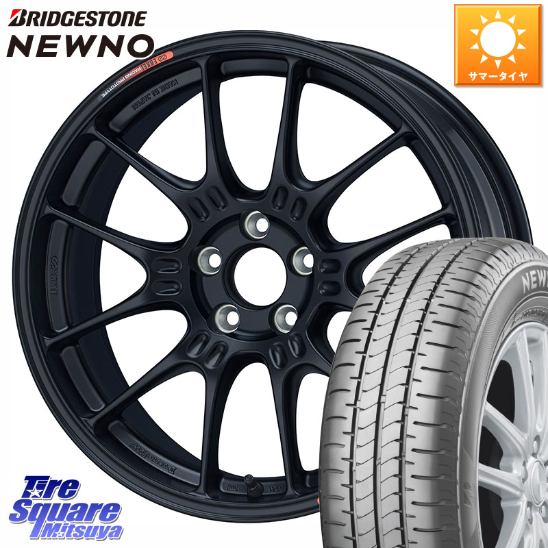 ブリヂストン NEWNO ニューノ サマータイヤ 215/45R17ENKEI Racing GTC02 For GR86 / BRZ Cup ホイール 17インチ 17X7.5J 44 5穴 100 210/A10系カローラ カローラスポーツ 50系プリウス BRZ/86/GR86 CT レクサス GR 86 ハチロク 86 ハチロク|タイヤスクエアミツヤ