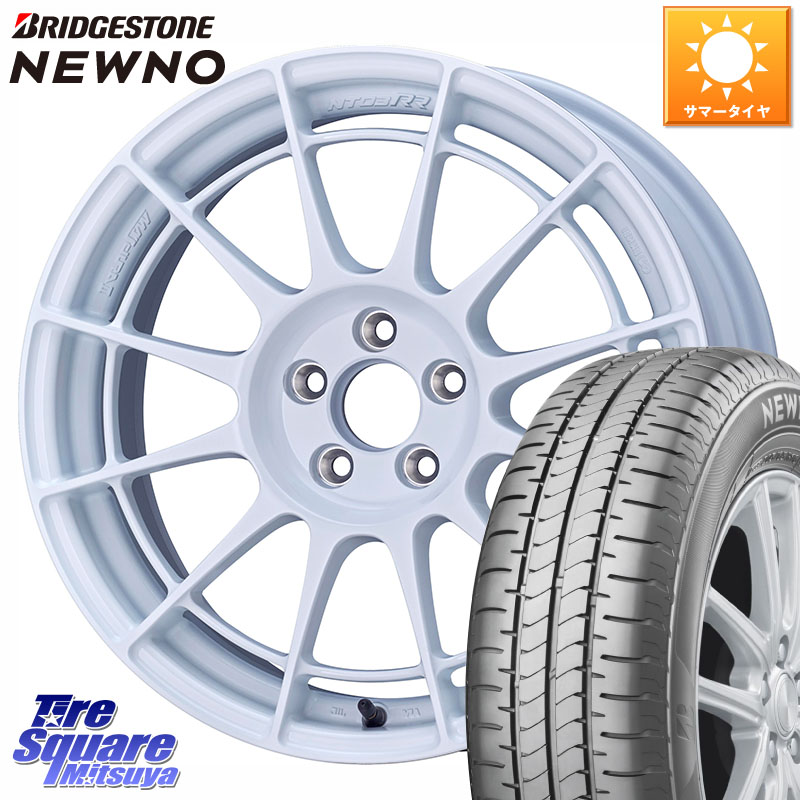 ブリヂストン NEWNO ニューノ サマータイヤ 215/45R17ENKEI Racing Revolution NT03RR For GR86 / BRZ Cup ホイール 17インチ 17X7.5J 44 5穴 100 210/A10系カローラ カローラスポーツ 50系プリウス BRZ/86/GR86 CT レクサス GR 86 ハチロク 86 ハチロク|タイヤスクエアミツヤ