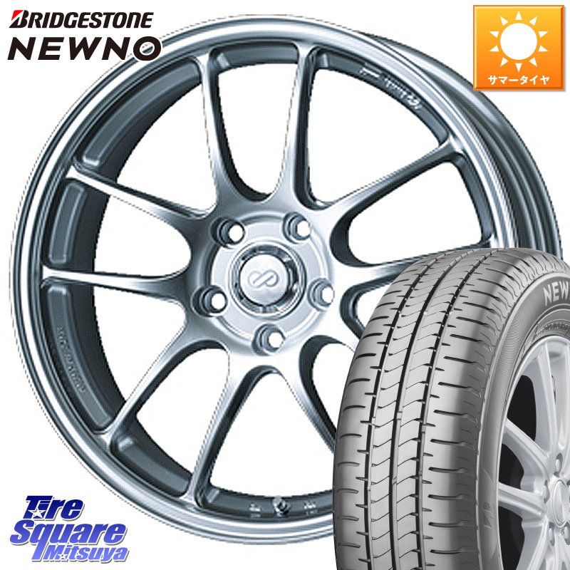 ブリヂストン NEWNO ニューノ サマータイヤ 215/45R17ENKEI エンケイ PerformanceLine PF01 ホイール 17X8.0J 45 5穴 100 210/A10系カローラ BRZ/86/GR86 BRZ/86ローダウン車 GR 86 ハチロク 86 ハチロク|タイヤスクエアミツヤ