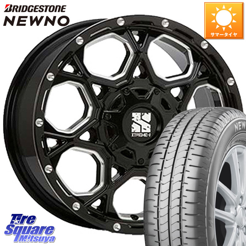 ブリヂストン NEWNO ニューノ サマータイヤ 215/55R17MLJ XJ06 XTREME-J エクストリームJ ホイール 17インチ 17X7.5J 35 5穴 114.3 HS レクサス RX-8 MAZDA クラウンハイブリッド 220・H20系 クラウン 220系 アコード｜タイヤスクエアミツヤ