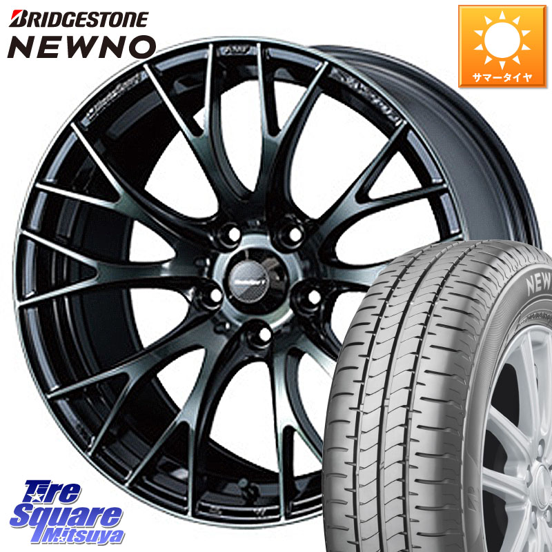ブリヂストン NEWNO ニューノ サマータイヤ 215/45R17WEDS WedsSport SA-20R SA20R ウェッズ スポーツ ホイール 17インチ 17X7.5J 48 5穴 100 カローラスポーツ 50系プリウス BRZ/86/GR86 CT レクサス GR 86 ハチロク 86 ハチロク｜タイヤスクエアミツヤ