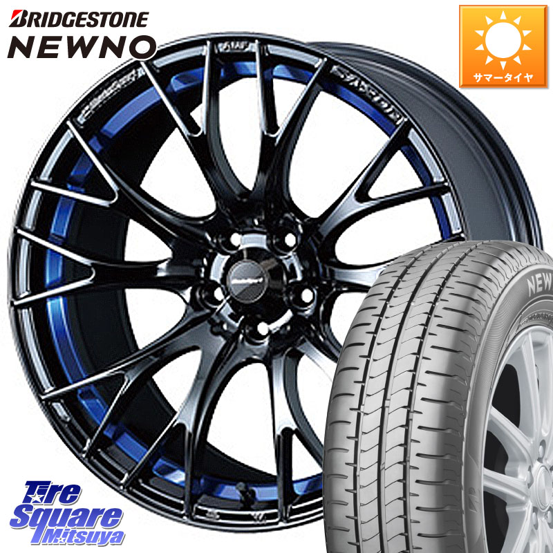 ブリヂストン NEWNO ニューノ サマータイヤ 215/45R17WEDS WedsSport SA-20R SA20R ウェッズ スポーツ ホイール 17インチ 17X7.0J 43 4穴 100 MAZDA2 カローラフィールダー｜タイヤスクエアミツヤ 119,075円