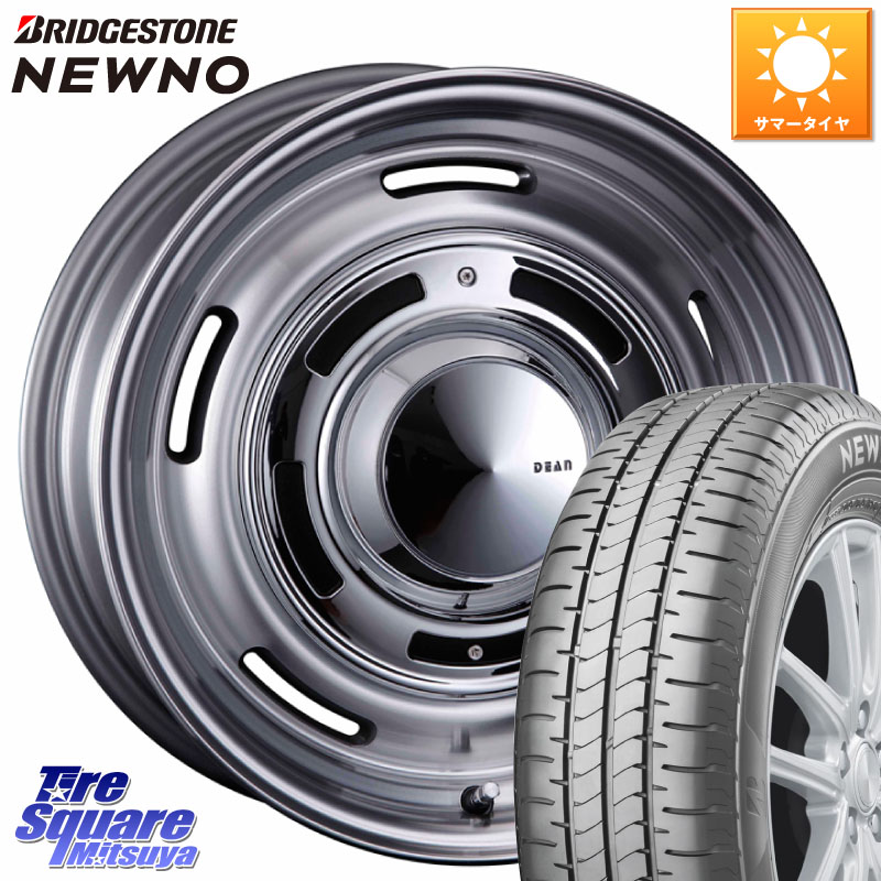 ブリヂストン NEWNO ニューノ サマータイヤ 195/45R16CRIMSON ディーン クロスカントリー グレー 16インチ 16X6.0J 42 4穴 100 M900系タンク/ルーミー SuperONE E11ノート ダイハツ トールM900S・M910S ジャスティ(M900/910F) パッソセッテ プロボックス サクシード デ|タイヤスクエアミツヤ