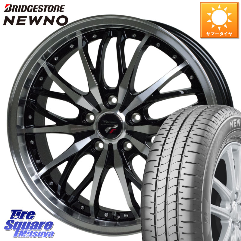 ブリヂストン NEWNO ニューノ サマータイヤ 215/55R17HotStuff Precious プレシャス HM3 HM-3 17インチ 17X6.5J 53 5穴 114.3 WR-V RC系オデッセイ前期 オデッセイ|タイヤスクエアミツヤ