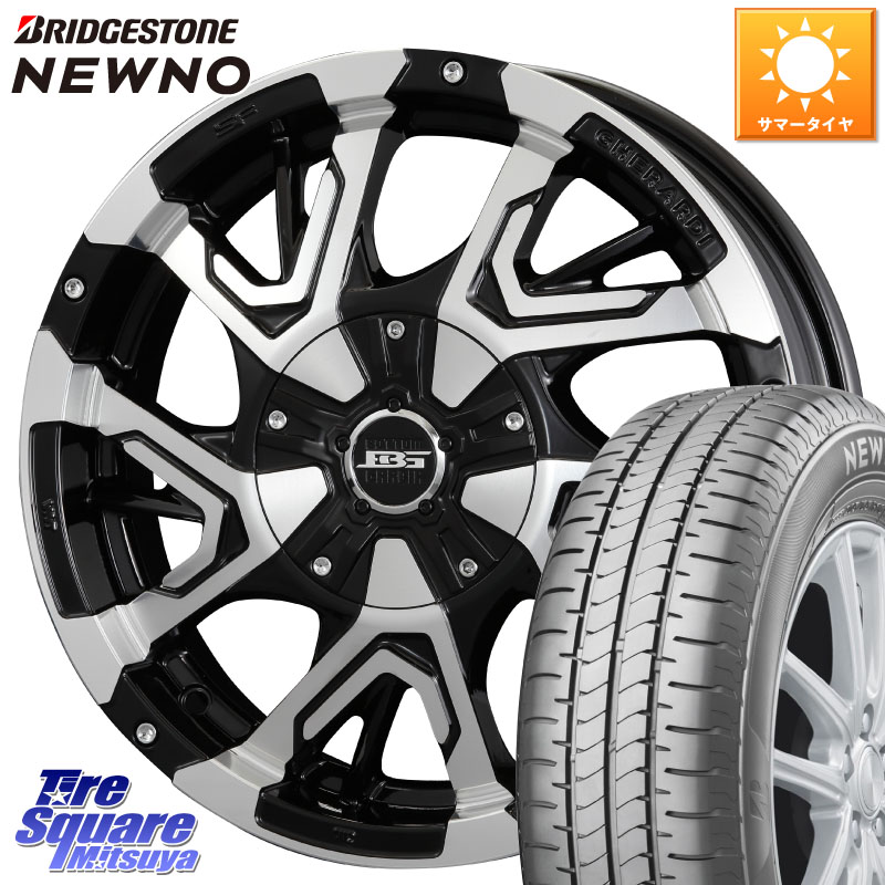 KOSEI ボトムガルシア ゲラルディ ホイール 15 X 4.5J +45 4穴 100 ブリヂストン NEWNO 在庫● 2025~2026年製 ニューノサマータイヤ 165/60R15 デリカミニ4WD キャスト[アクティバ] ハスラー ピクシスジョイ[Cグレード] ハイゼット アゲトラCustom車用※軽自動車専用ホ
