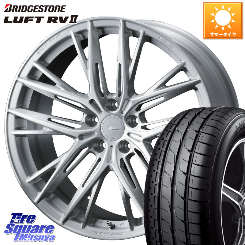 WEDS F ZERO FZ-5 FZ5 鍛造 FORGED ホイール 18インチ エフゼロ 18 X 8.5J +35 5穴 114.3 ブリヂストン LUFT RV2 ルフト サマータイヤ 235/50R18 30系アルファード 30系ヴェルファイア 20系アルファード