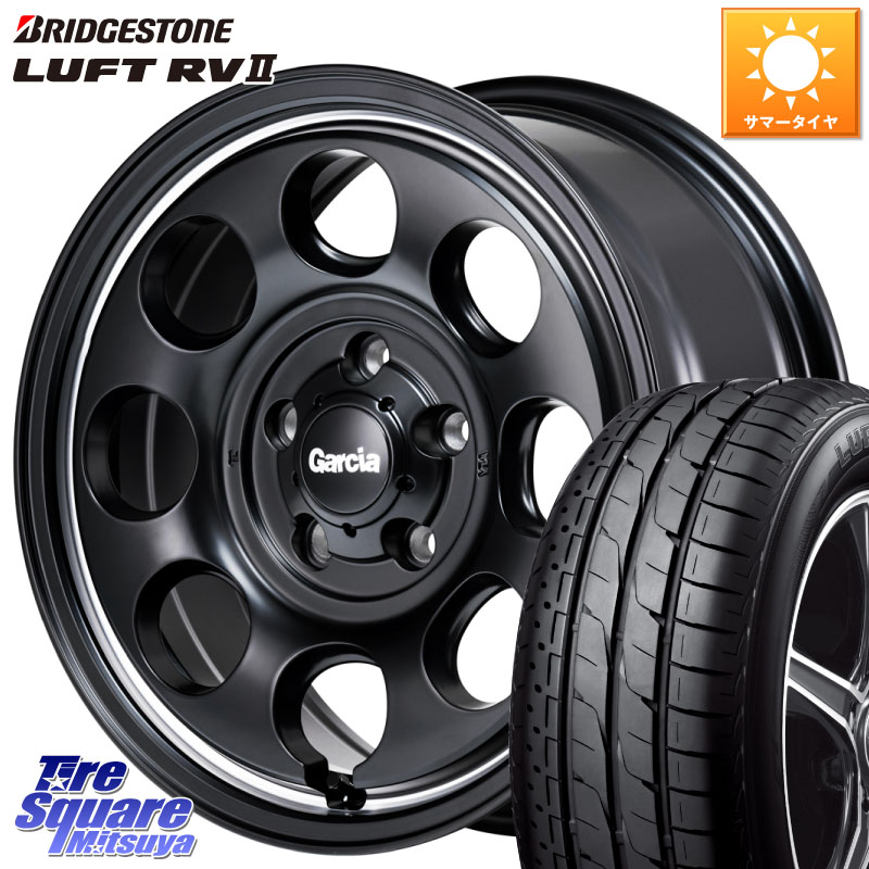 MANARAY MID Garcia Palm8 ガルシア パーム8 ホイール 16インチ 16 X 7.0J +40 5穴 114.3 ブリヂストン LUFT RV2 ルフト サマータイヤ 195/60R16 フロンクス