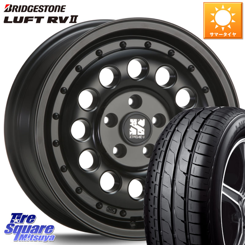 MLJ XTREME-J エクストリーム RUGGED ラギッド 16インチ 16 X 6.5J +32 5穴 114.3 ブリヂストン LUFT RV2 ルフト サマータイヤ 215/65R16 30系ヴェルファイア 20系アルファード
