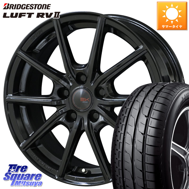 ブリヂストン LUFT RV2 ルフト サマータイヤ 215/60R17KYOHO SEIN EK ザインEK ホイール 17インチ 17X7.0J 42 5穴 114.3 カローラクロス CX-30 MX-30 20系アルファード｜タイヤスクエアミツヤ