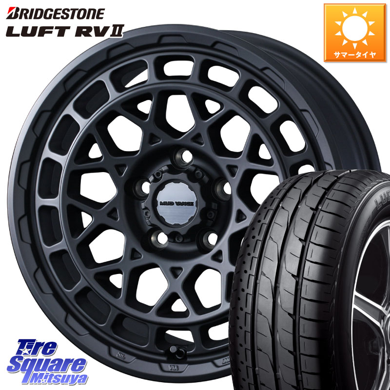 WEDS MUDVANCE X TYPE M ホイール 18インチ マッドヴァンス 18 X 7.5J +35 5穴 114.3 ブリヂストン LUFT RV2 ルフト サマータイヤ 225/55R18 デリカD:5 118,345円