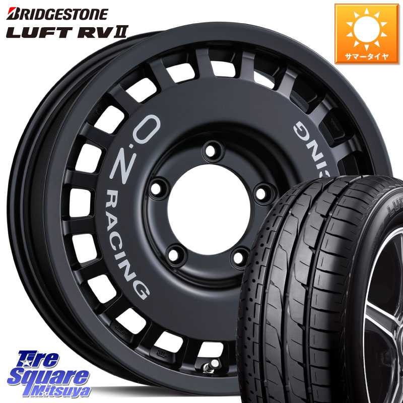 ブリヂストン LUFT RV2 ルフト サマータイヤ 215/65R16OZ Rally Racing 4x4 ラリーレーシング ジムニーシエラ用 ※インセット-5 ホイール 16インチ 16X6.0J 0 5穴 139.7 ジムニー専用(要オーバーフェンダー等) ジムニ−シエラ/ノマド(カスタム) AZオフロード カスタム|タイヤスクエアミツヤ