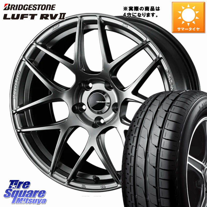 WEDS 【欠品次回06月下旬】 74205 SA-27R PSB ウェッズ スポーツ ホイール 16インチ 16 X 6.5J +42 4穴 100 ブリヂストン LUFT RV2 ルフト サマータイヤ 195/60R16 E13オーラ