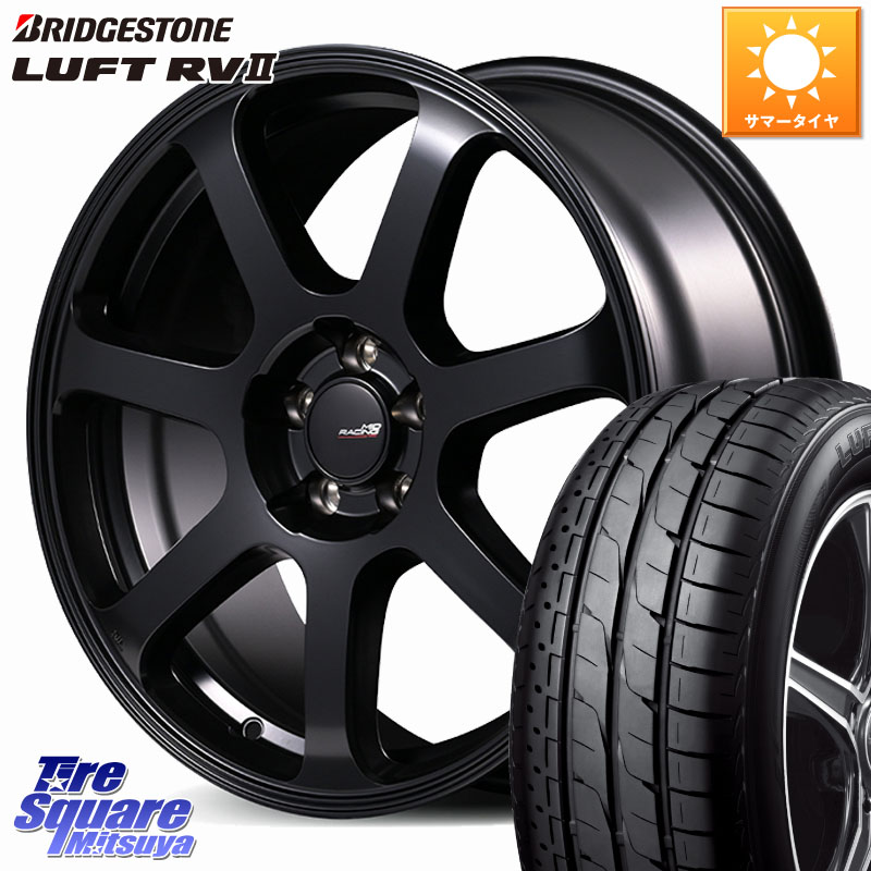 MANARAY MID Racing R07 TypeS ホイール 17インチ レーシング 17 X 7.0J +48 5穴 114.3 ブリヂストン LUFT RV2 ルフト サマータイヤ 215/60R17 C-HR 50系エスティマ 10系カローラクロス E52エルグランド ZR-V RV系ヴェゼル RC系オデッセイ後期 CX-30 MX-30 99,413円
