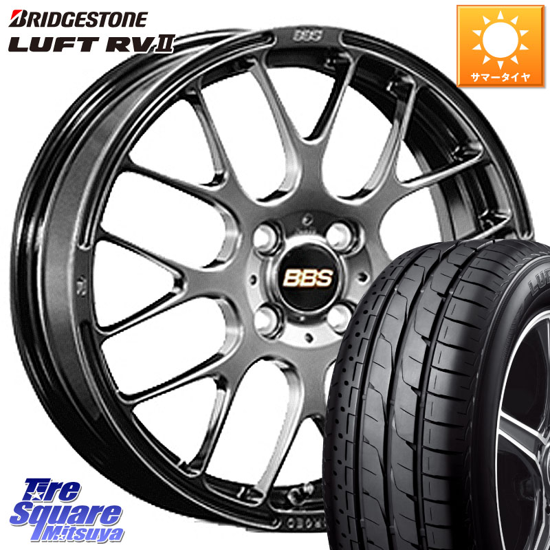 ブリヂストン LUFT RV2 ルフト サマータイヤ 215/65R16BBS RP 鍛造1ピース ホイール 16インチ 16X6.5J 42 4穴 100 ロッキー ガソリン車 4穴 ライズ ガソリン車 4穴|タイヤスクエアミツヤ