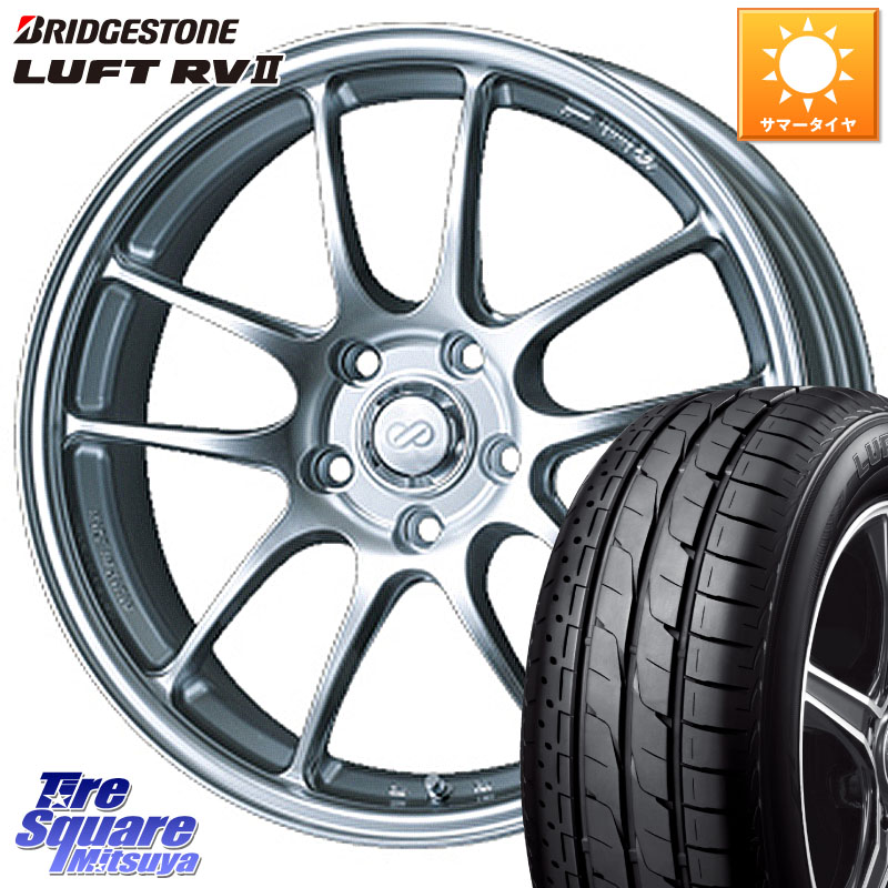 ブリヂストン LUFT RV2 ルフト サマータイヤ 195/60R16ENKEI エンケイ PerformanceLine PF01 ホイール 16X6.5J 53 4穴 100 E13ノートクロスオーバー｜タイヤスクエアミツヤ