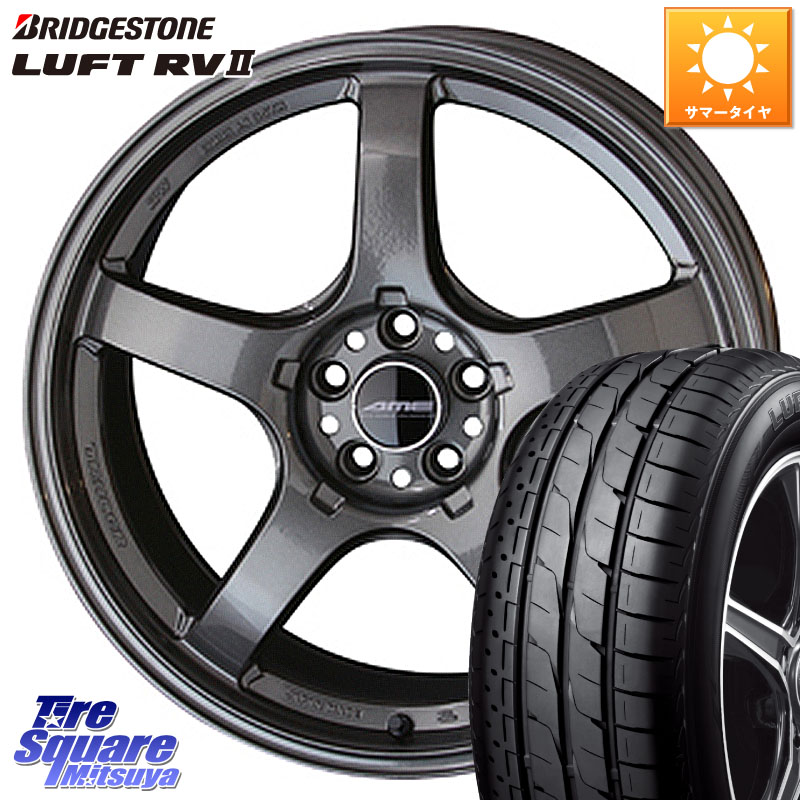 ブリヂストン LUFT RV2 ルフト サマータイヤ 215/55R17KYOHO TRACER GT-V GB ホイール 17インチ 17X8.0J 45 5穴 114.3 70系カムリ ES レクサス アコード|タイヤスクエアミツヤ