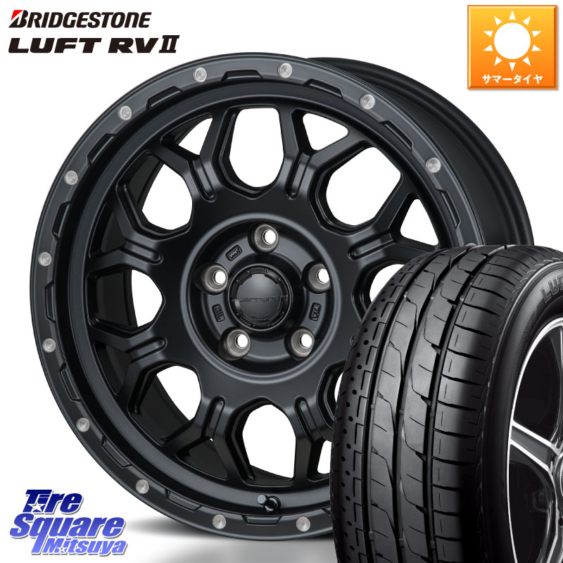 MONZA HI-BLOCK JERRARD ホイール 4本 17インチ 17 X 7.5J +41 5穴 114.3 ブリヂストン LUFT RV2 ルフト サマータイヤ 225/55R17