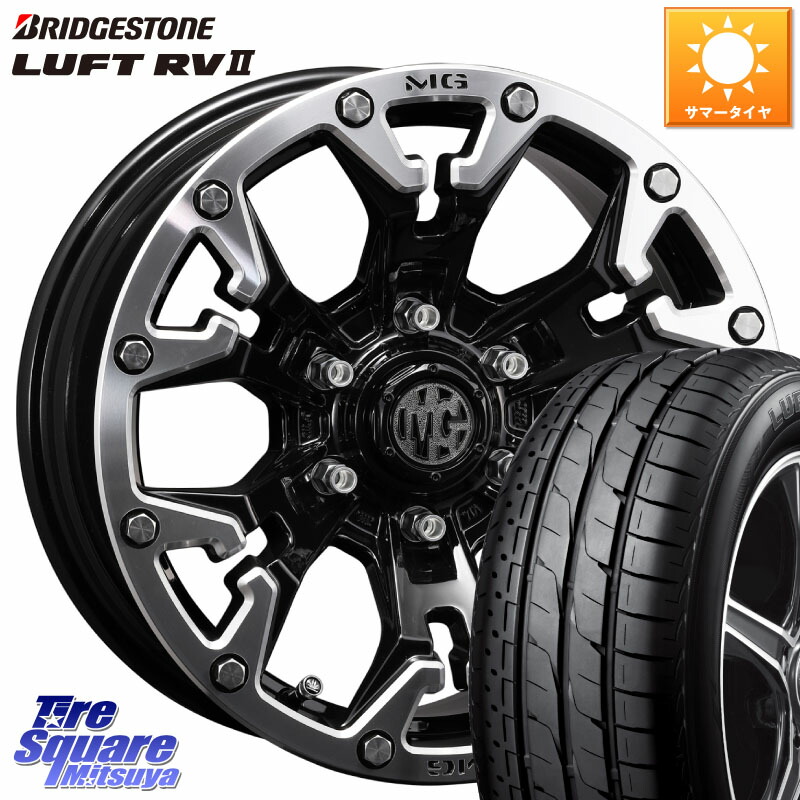 CRIMSON クリムソン GOLEM ゴーレム 16インチ ◇参考画像 16 X 7.0J +35 5穴 114.3 ブリヂストン LUFT RV2 ルフト サマータイヤ 215/65R16 30系ヴェルファイア 20系アルファード