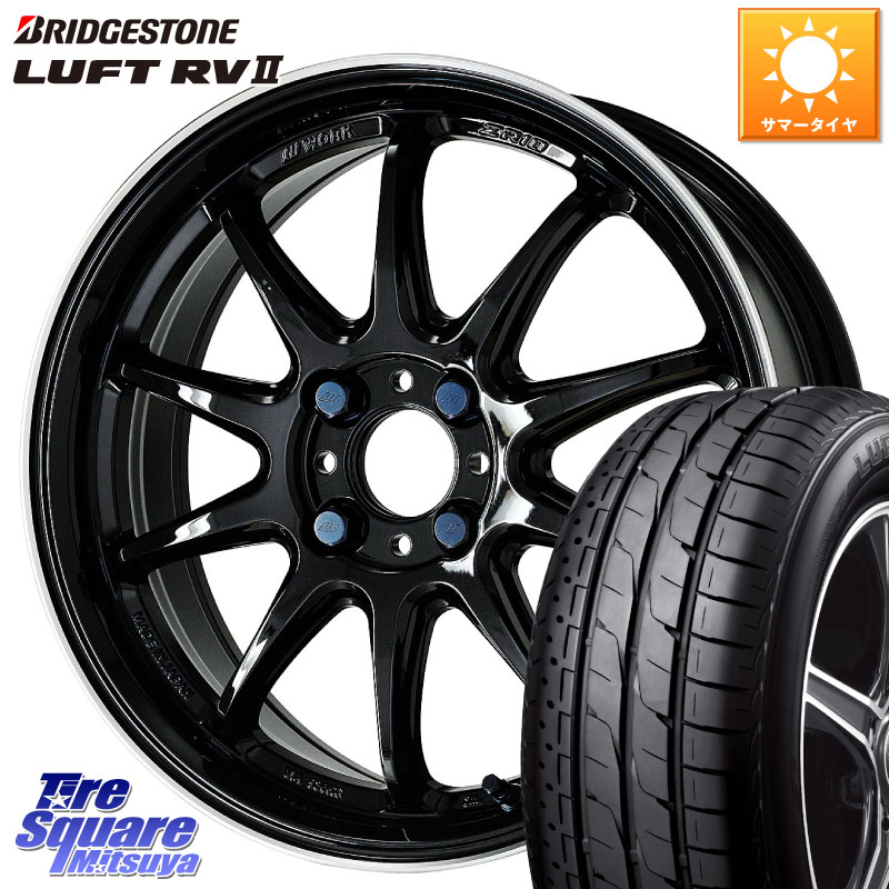 WORK ワーク EMOTION エモーション ZR10 16インチ 16 X 6.5J +38 4穴 100 ブリヂストン LUFT RV2 ルフト サマータイヤ 215/65R16
