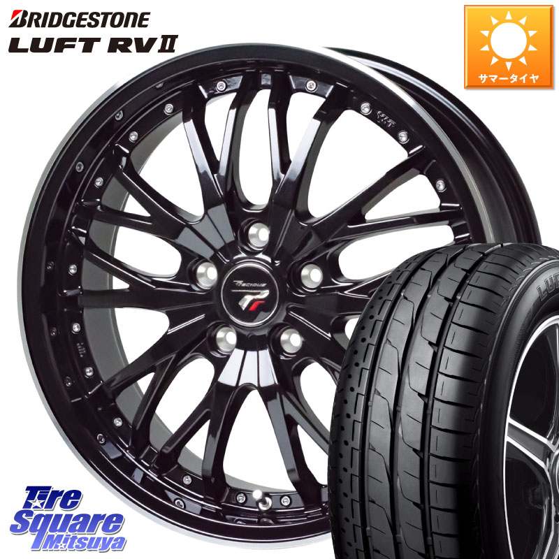 HotStuff Precious プレシャス HM3 HM-3 17インチ 17 X 7.0J +38 5穴 114.3 ブリヂストン LUFT RV2 ルフト サマータイヤ 215/60R17 10系カローラクロス 20系アルファード