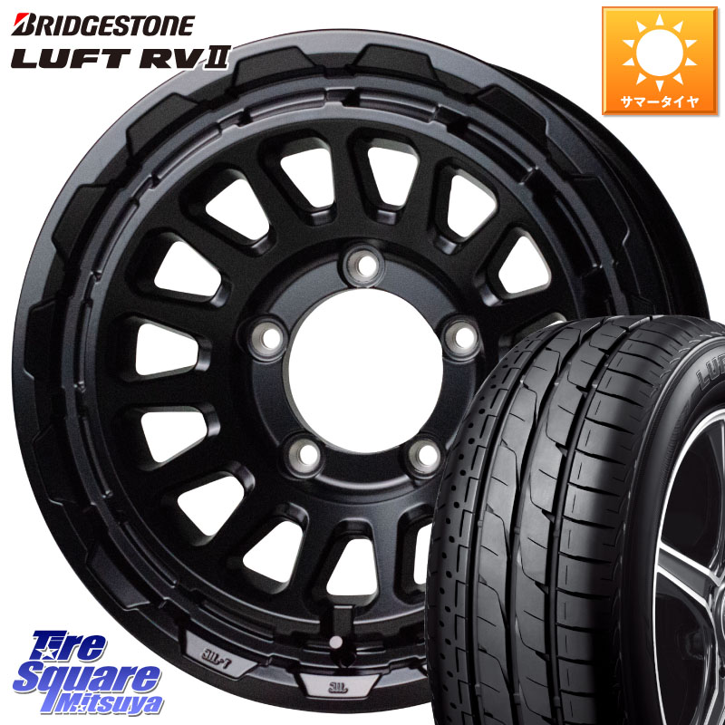 HotStuff バークレー ハードロック リザード インセット-5 16インチ 16 X 6.0J +0 5穴 139.7 ブリヂストン LUFT RV2 ルフト サマータイヤ 215/65R16 ジムニー専用(要オーバーフェンダー等) ジムニ－シエラ・ノマド(カスタム)