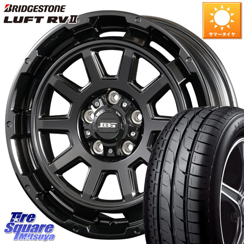 ブリヂストン LUFT RV2 ルフト サマータイヤ 225/55R17KOSEI ボトムガルシア ディグレ ホイール 17X7.0J 40 5穴 114.3 10系アルファード スカイラインセダン 日産 シーマ 日産 フーガ FUGA 日産｜タイヤスクエアミツヤ