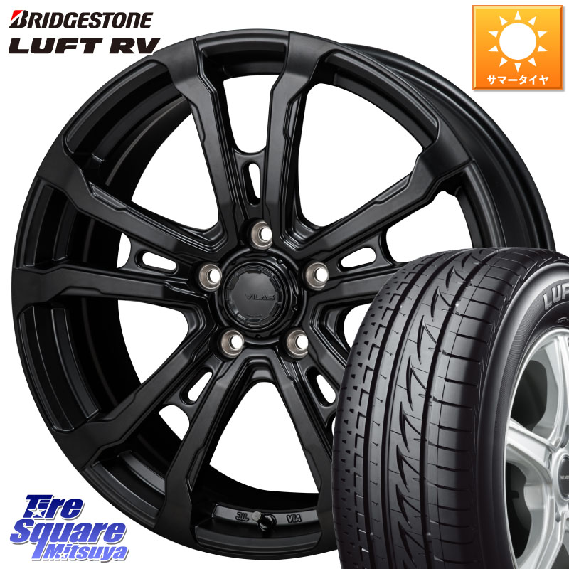 ブリヂストン LUFT RV ルフト RV サマータイヤ 225/50R18MONZA HI-BLOCK VILAS 18インチ 18X7.5J 48 5穴 114.3 C-HR RV系ヴェゼル RC系オデッセイ後期 MAZDA6 BN/BL系レガシィ エスティマハイブリッド エスティマ RVR UX レクサス MPV|タイヤスクエアミツヤ
