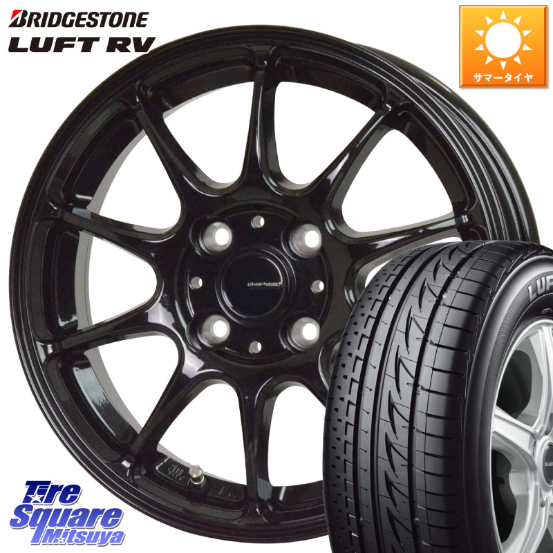 HotStuff G.SPEED G-07 ホイール 16インチ ジースピード 16 X 6.0J +43 4穴 100 ブリヂストン LUFT RV ルフト RV サマータイヤ 205/65R16