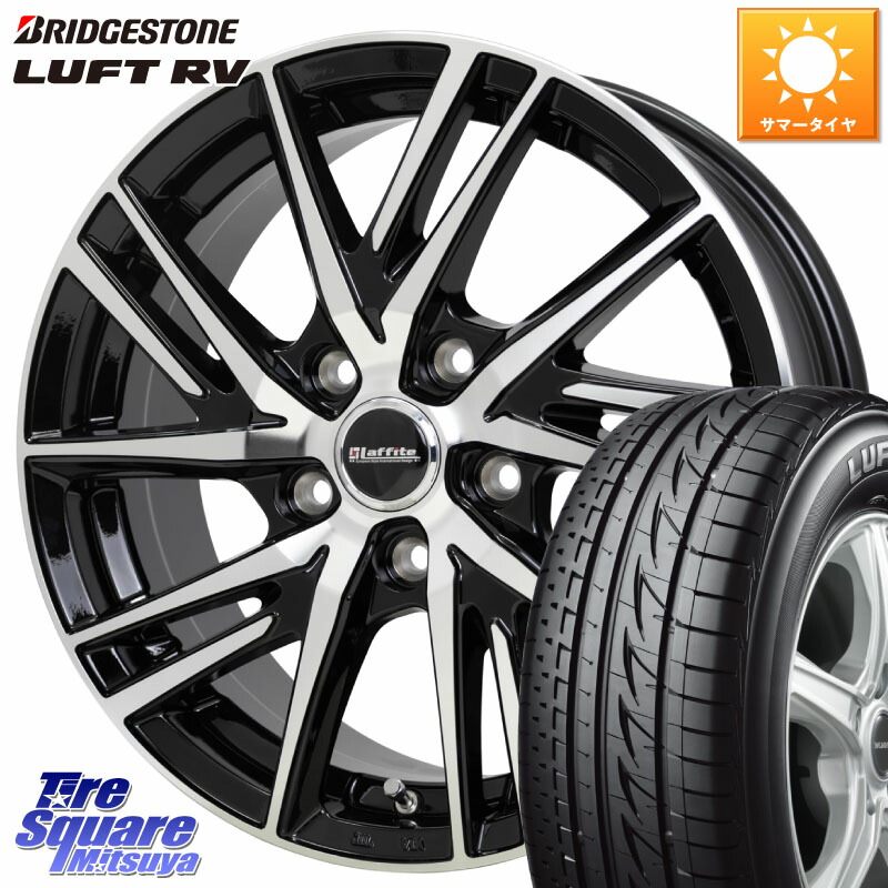ブリヂストン LUFT RV ルフト RV サマータイヤ 225/45R18HotStuff ラフィット LW06-2 LW-06-2 ホイール 18インチ 18X7.0J 55 5穴 114.3 レヴォーグ オデッセイ アコード レヴォーグ LEVORG|タイヤスクエアミツヤ