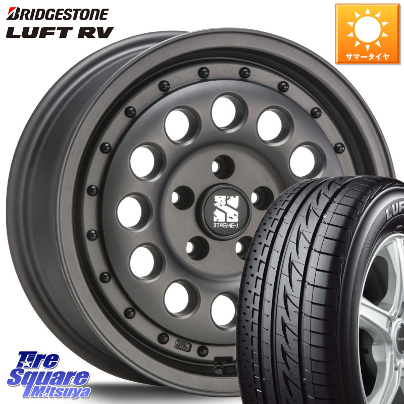 MLJ XTREME-J エクストリーム RUGGED ラギッド 16インチ 16 X 6.5J +32 5穴 114.3 ブリヂストン LUFT RV ルフト RV サマータイヤ 205/65R16 10系アルファード